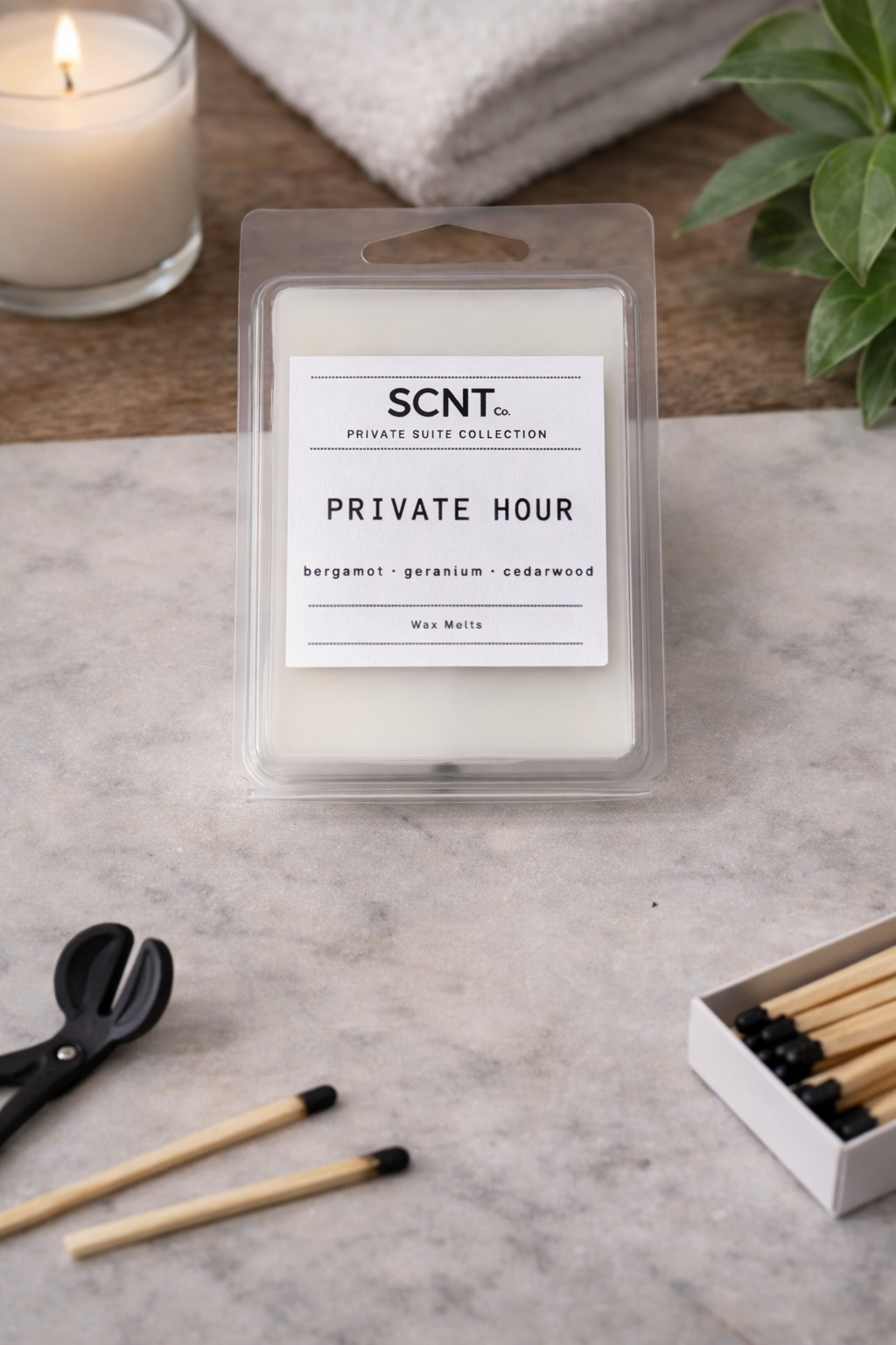 SCNT Co | Private Hour Wax Melts | Private Suite Collection