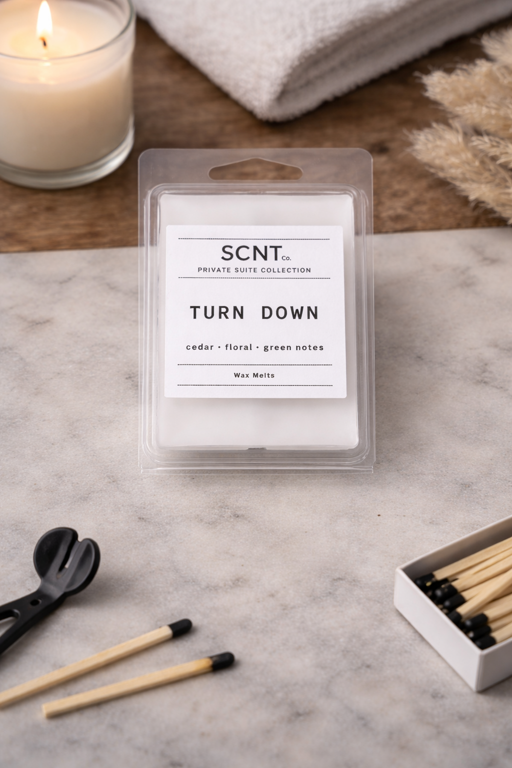 SCNT Co | Turn Down Wax Melts | Private Suite Collection