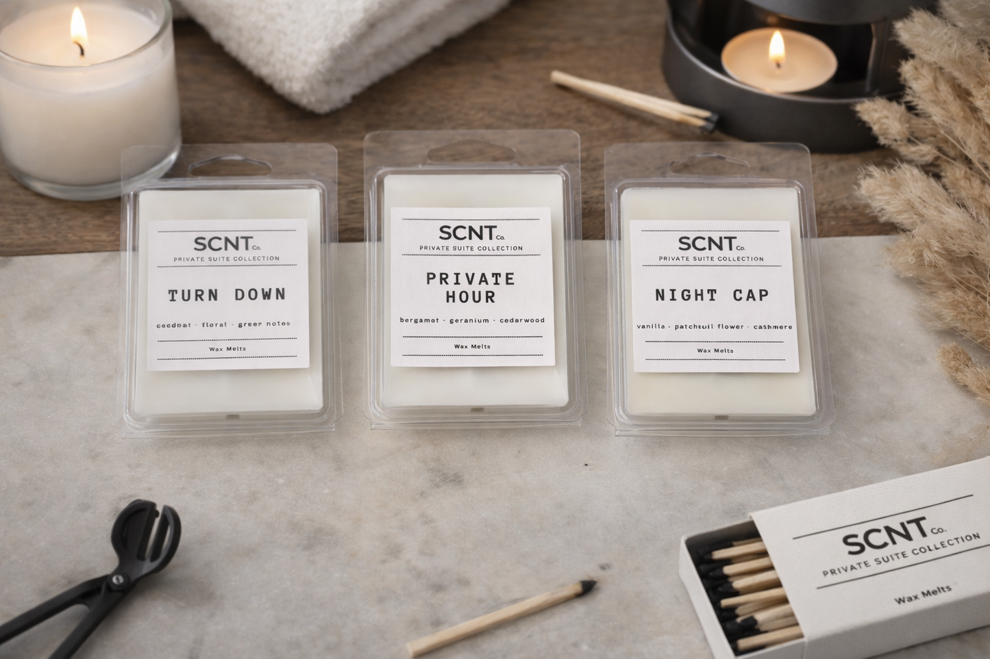 SCNT Co | Private Suite Collection Wax Melt Bundle
