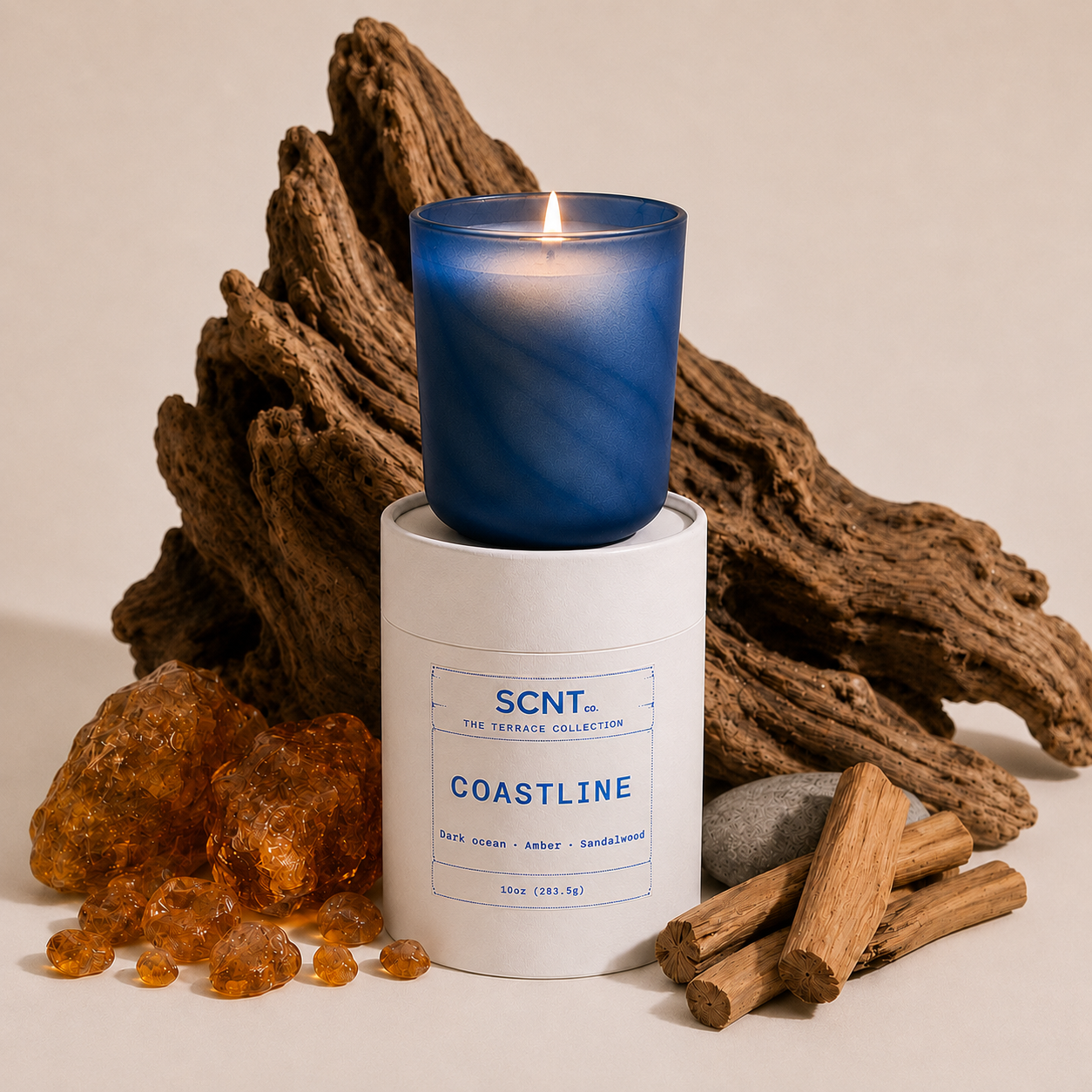 SCNT Co.| Coastline Candle | The Terrace Collection | 10 oz