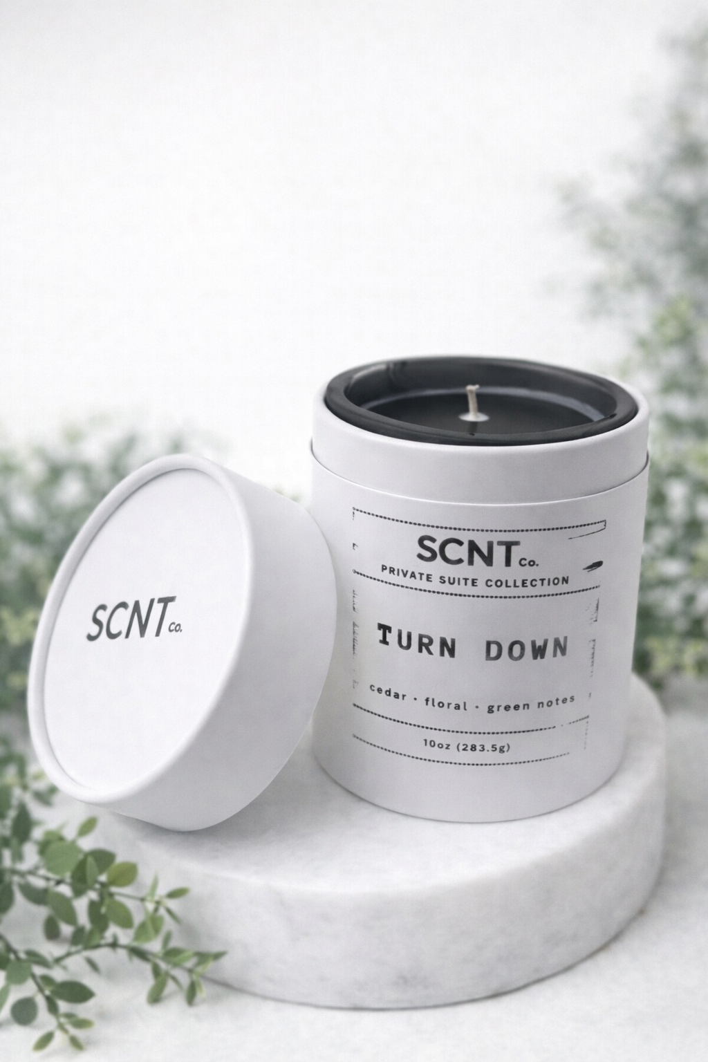SCNT Co.| Turn Down Candle | Private Suite Collection | 10 oz