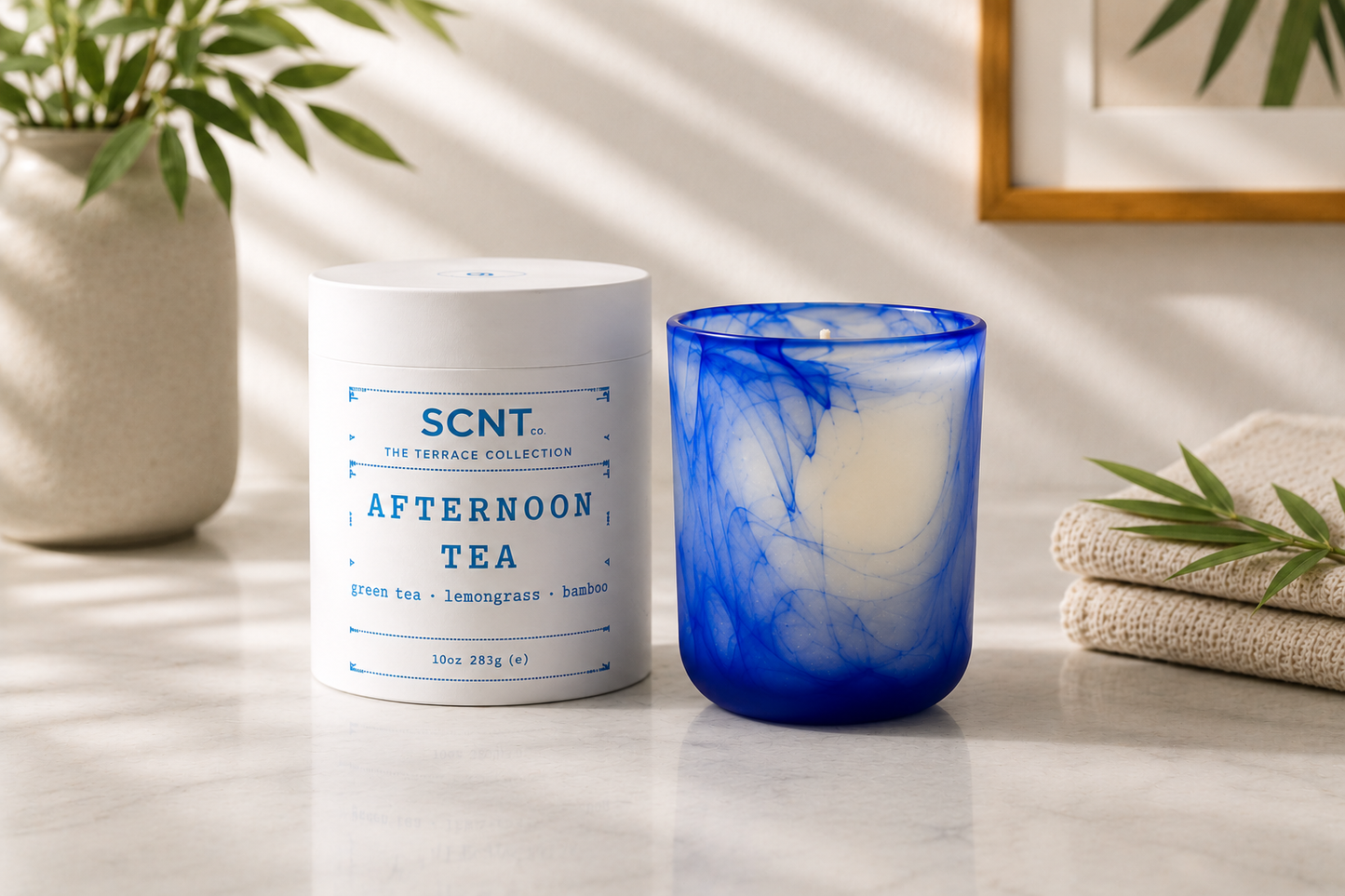 SCNT Co.| Afternoon Tea Candle | The Terrace Collection | 10 oz