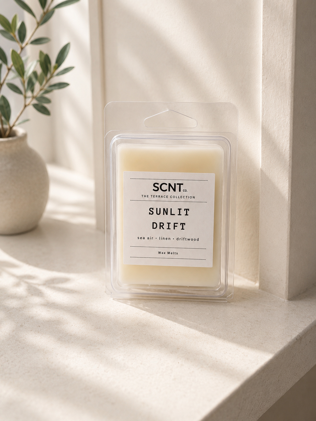 SCNT Co | Sunlit Drift Wax Melts | The Terrace Collection